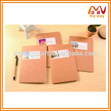 Travelers notebook with different scenery , kraft paper notebook